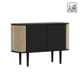 Treasures Black Oak | 2-türiger Schrank